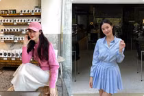 Midu ăn mặc xinh đẹp, trẻ trung sau khi lấy chồng