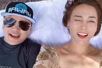 Khoảnh khắc lãng mạn của Phương Oanh - Shark Bình trong tuần trăng mật