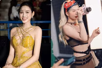 Hot face sao Việt: Đỗ Thị Hà mặc gợi cảm dự sự kiện