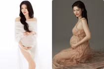 Vợ Đăng Khôi bầu lần 3 vẫn gây mê với sắc vóc gợi cảm
