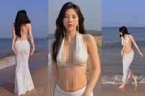 Vũ Ngọc Châm khoe body “điểm 10” như nàng tiên cá