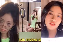 Hoa hậu Khánh Vân bắt trend TikTok lầy lội, xem hậu trường thấy cực