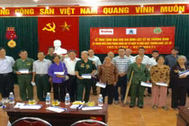 Tân Hiệp Phát thăm các gia đình liệt sỹ và thương binh tại Nghệ An, Hà Tĩnh
