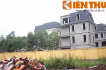 Rùng mình nhà đẹp Hà Nội ngự sát nghĩa địa
