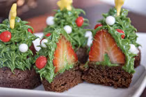 10 mẫu bánh cupcake rực rỡ cho tiệc Giáng sinh