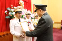 Giám đốc CA Hải Phòng Vũ Thanh Chương được phong Thiếu tướng