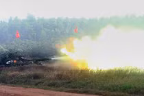 Uy lực pháo 100mm xe tăng T-54/55 Việt Nam