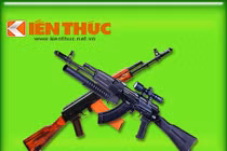Infographic: Các biến thể súng trường AK của Việt Nam (1)