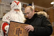 Video: Ông Putin làm “ông già Noel”, chia sẻ ước nguyện đêm Giáng sinh