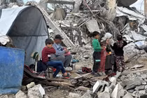 Khốn khổ cuộc sống người dân ở Gaza giữa mùa đông lạnh giá