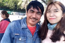 Con gái cùng bố đi phượt hơn 300 km trong 21 tiếng