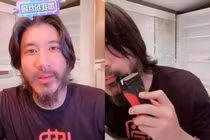 12,3 triệu người xem Vương Lực Hoành livestream cạo râu