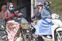 Ninja trùm kín rồi ngủ trên xe giữa đường khiến mọi người tò mò