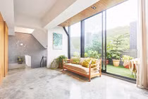 Ngỡ ngàng với căn hộ 42m2 với thiết kế mở đẹp như resort 5 sao