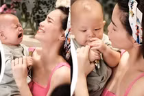Hồ Ngọc Hà đáp trả khi bị lên án "hành hạ cặp song sinh"