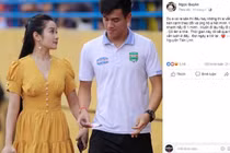 Hạnh phúc như Văn Lâm, Duy Mạnh khi được bạn gái hết lòng chăm sóc