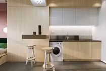 Phòng trọ 23m2 rộng như chung cư với thiết kế tối giản