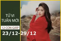 Video: Tử vi tuần mới từ 23/12 đến 29/12 năm 2019 của 12 con giáp