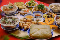 Gợi ý mâm cỗ chay cúng rằm tháng Giêng