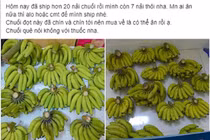 Vài nghìn đồng/kg chuối trên chợ mạng, người tiêu dùng thi nhau đặt mua