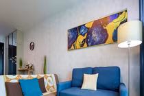 Tự thiết kế căn hộ 77 m2 chỉ với 120 triệu