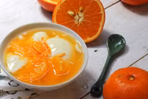 Hướng dẫn làm món chè cam tào phớ khiến bé thích mê