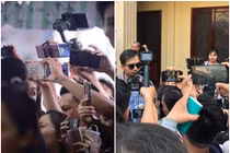 Đám đông lũ lượt kéo tới lễ tang cố nghệ sĩ Anh Vũ livestream