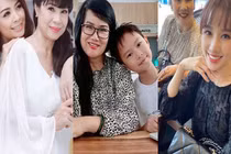 Ngỡ ngàng nhan sắc U60 trẻ trung xinh đẹp của mẹ vợ sao Việt
