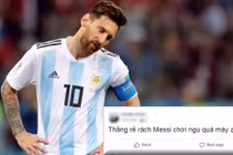 Chàng trai tát bạn gái vì status “Thằng rẻ rách Messi chơi ngu quá“