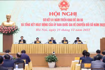 Thủ tướng: “Năm 2023 dứt khoát phải xây dựng Trung tâm Dữ liệu quốc gia”