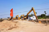 Hải Dương: Công ty Quốc tế LV tự ý san lấp, thi công trái phép