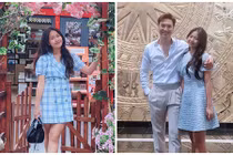 Con gái Mạnh Trường xinh đẹp, cao vượt trội ở tuổi 14