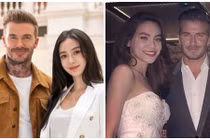 Angelababy và loạt sao gây sốt khi chung khung hình với David Beckham