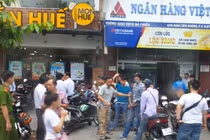Viet Á Bank thông tin bước đầu vụ cướp ngân hàng tại PGD Bà Chiểu
