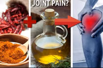 Bài thuốc từ dầu oliu, ớt trị đau khớp cực nhạy