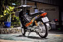 Cận cảnh “xế cỏ hàng khủng” Honda Wave 110 tại miền Tây