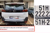 Peugeot 5008 biển "ngũ quý 2" rao bán 4 tỷ ở Sài Gòn 