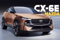 Mazda CX-6e 2026 - SUV điện chạy 500 km/lần sạc sắp ra mắt