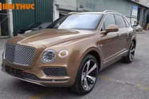 Siêu xe Bentley Bentayga về tay đại gia Hà Nội giá 27 tỷ