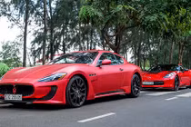 Maserati và Chevrolet tiền tỷ lăn bánh tại Sài Gòn