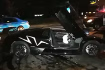 Siêu xe Lamborghini Murcielago SV gặp nạn tại Thái Lan