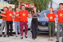 Diễn viên Lý Hùng, Tấn Beo và nhiều nghệ sĩ vỡ òa khi Duy Mạnh ghi bàn