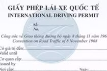 Cấp GPLX quốc tế tại Hà Nội và TP HCM từ ngày 1/10