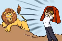 Đối mặt với những con vật nguy hiểm, phải làm gì?
