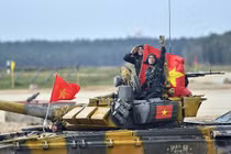 Đội tuyển Xe tăng Việt Nam giành huy chương Vàng Tank Biathlon 2020 