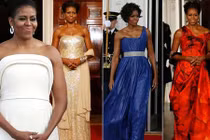 Ngắm nhan sắc Đệ nhất phu nhân Michelle Obama qua năm tháng