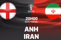 Soi kèo Anh vs Iran 20h 21/11 bảng B World Cup 2022
