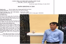 Vụ chìm ca nô ở biển Cần Giờ: Ông Vũ Văn Đảo viết đơn kháng cáo