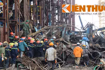 Cận cảnh việc cứu hộ vụ sập giàn giáo Formosa Hà Tĩnh