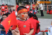 CĐV Sài Gòn nhộn nhịp trước trận Việt Nam - Malaysia